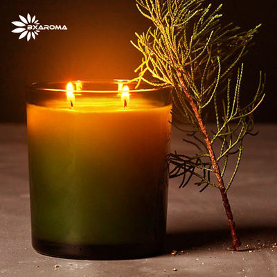 İyi fiyat ODM Aromaterapi Aroma Kokulu Mum Limon Yuvarlak Şekil Özel çevrimiçi